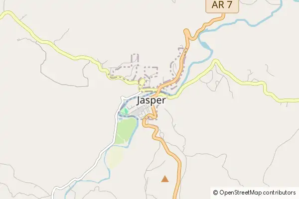 Mapa Jasper