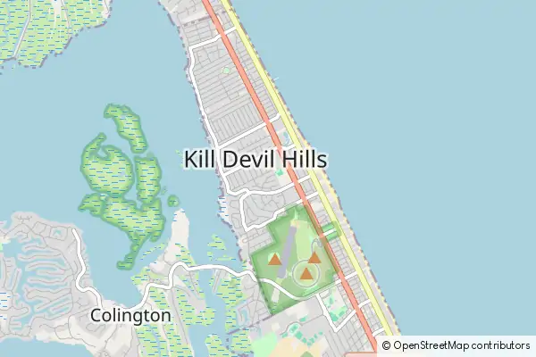 Mapa Kill Devil Hills