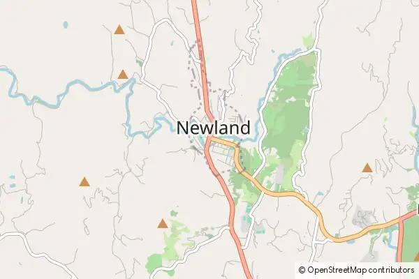 Mapa Newland