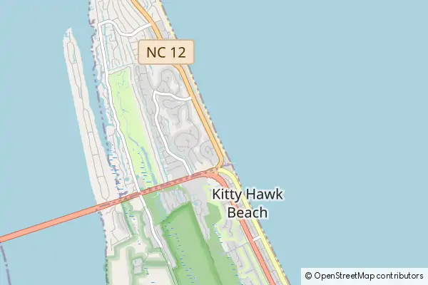 Mapa Southern Shores