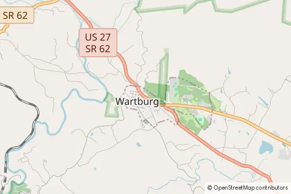 Mapa Wartburg