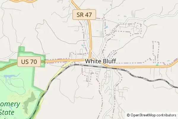 Mapa White Bluff