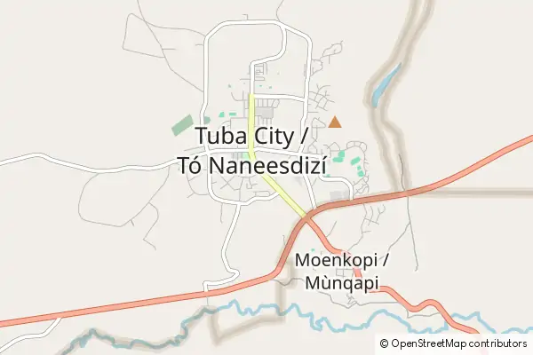 Mapa Tuba City