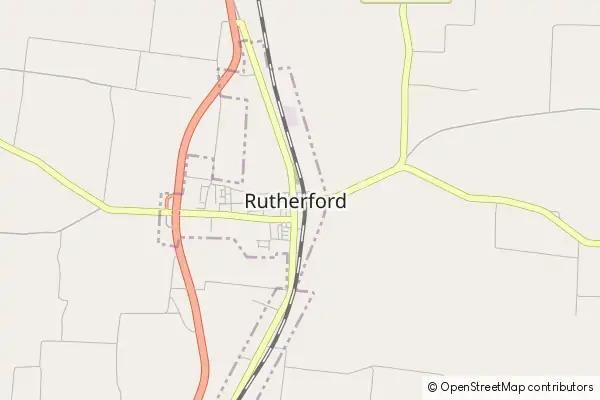 Mapa Rutherford