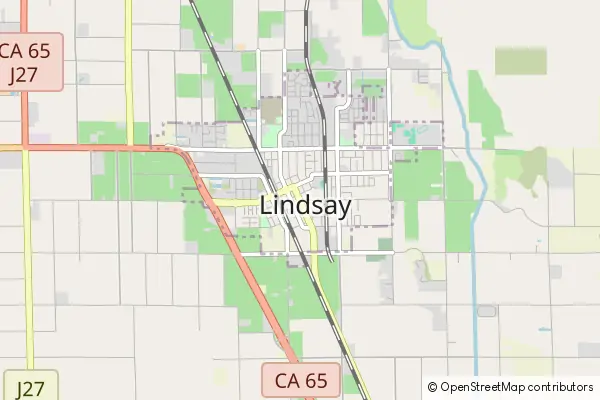 Mapa Lindsay