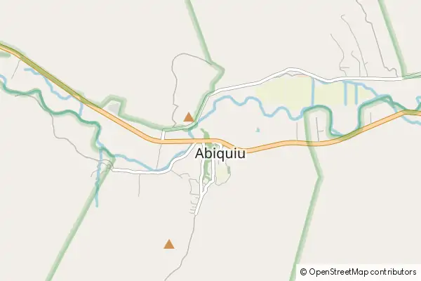 Mapa Abiquiú