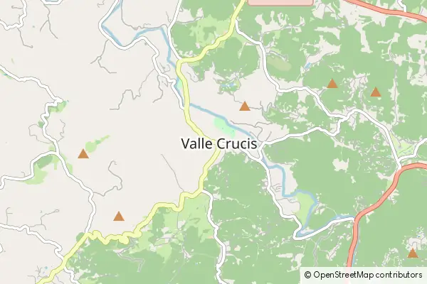 Mapa Valle Crucis