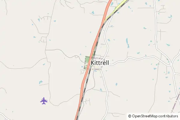 Mapa Kittrell