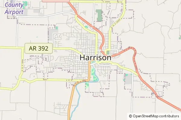 Mapa Harrison