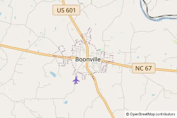 Mapa Boonville