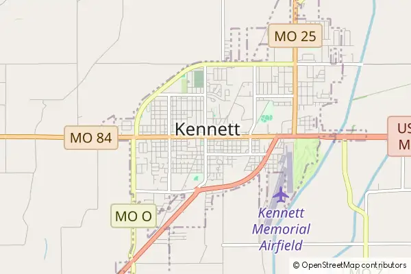 Mapa Kennett