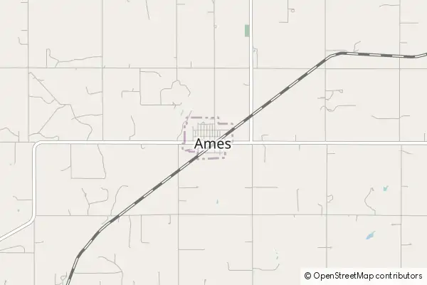 Mapa Ames