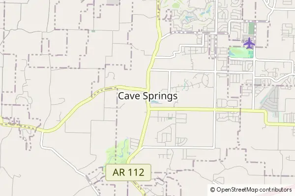 Mapa Cave Springs