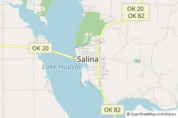 Mapa Salina