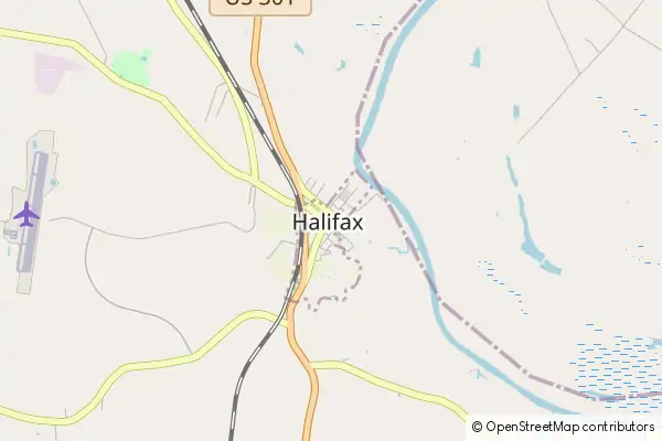 Mapa Halifax