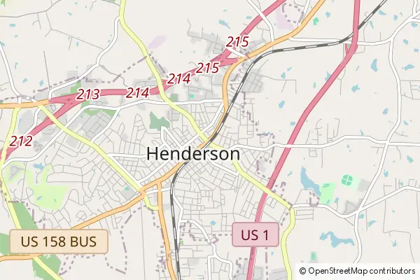 Mapa Henderson