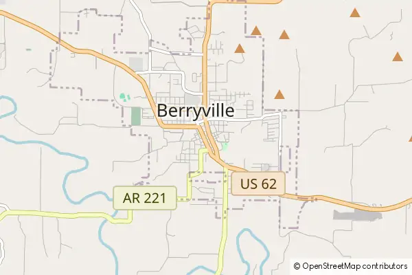 Mapa Berryville