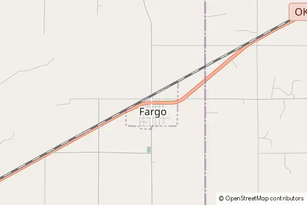 Mapa Fargo