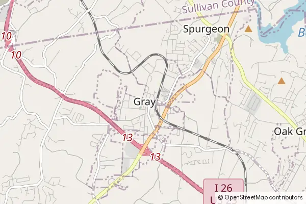 Mapa Gray