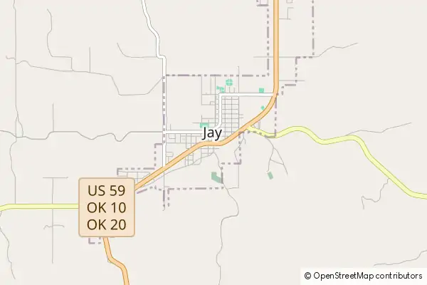 Mapa Jay