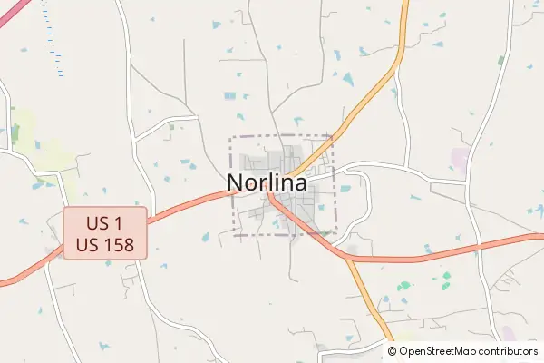 Mapa Norlina