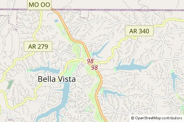 Mapa Bella Vista