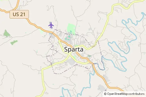 Mapa Sparta