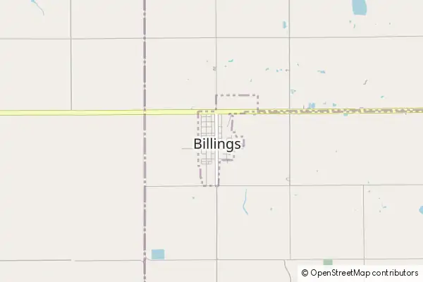 Mapa Billings