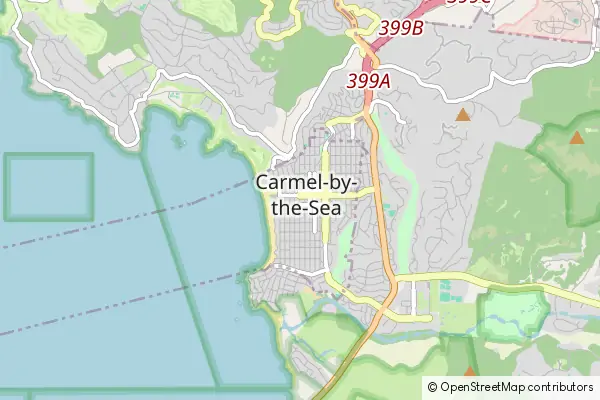 Mapa Carmel