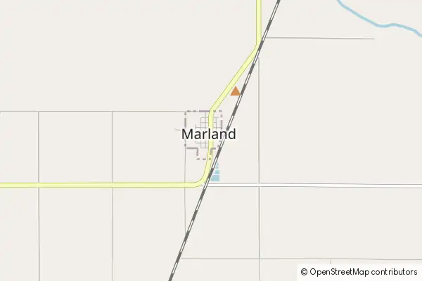 Mapa Marland