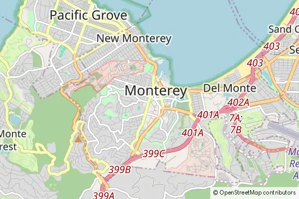 Mapa Monterey