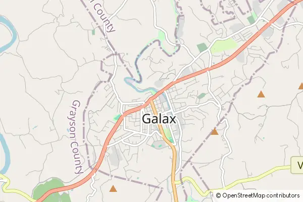 Mapa Galax