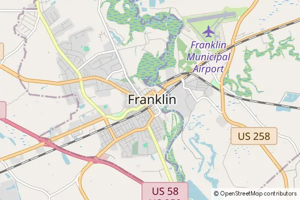 Mapa Franklin