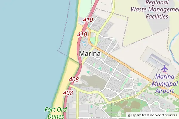 Mapa Marina