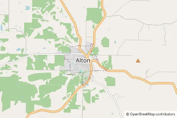 Mapa Alton