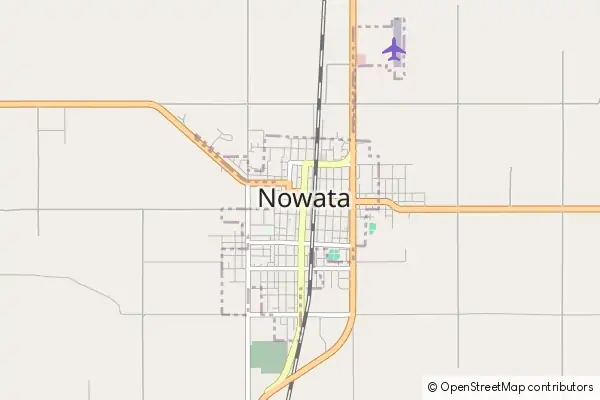 Mapa Nowata