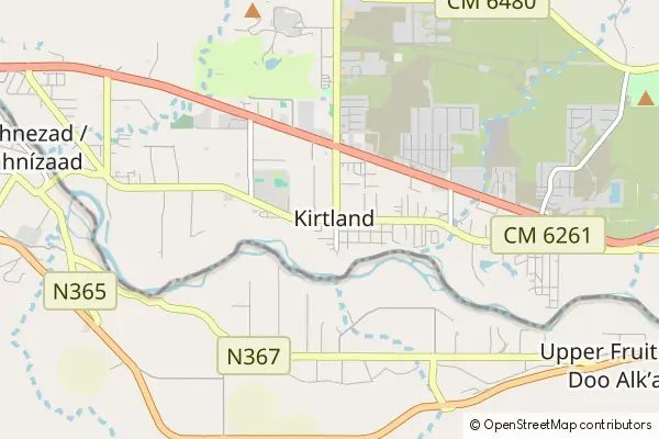 Mapa Kirtland