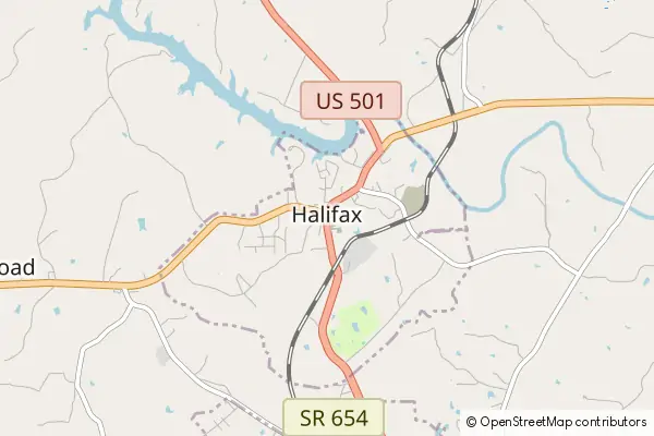 Mapa Halifax