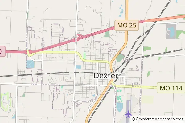 Mapa Dexter