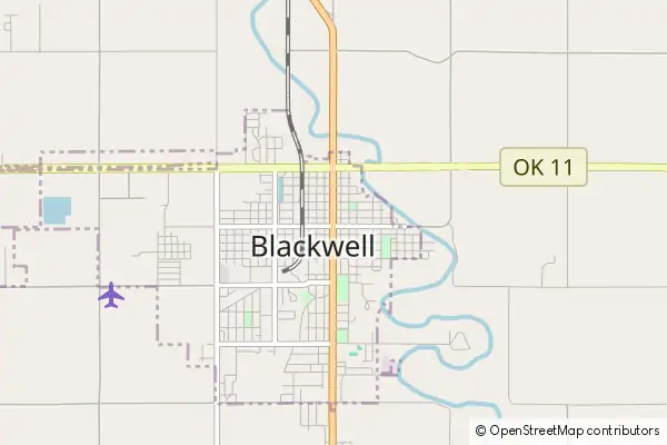 Mapa Blackwell