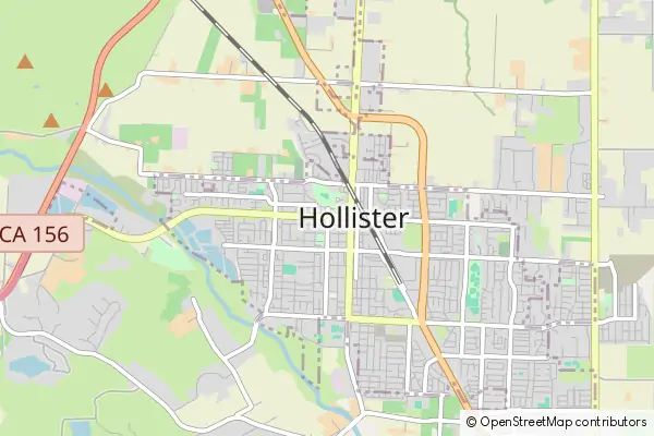 Mapa Hollister