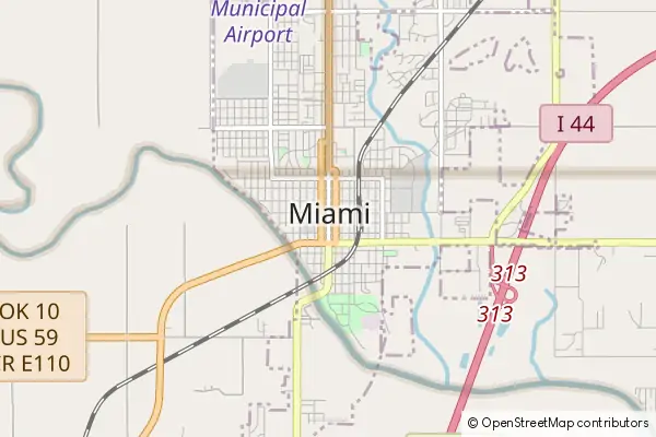 Mapa Miami