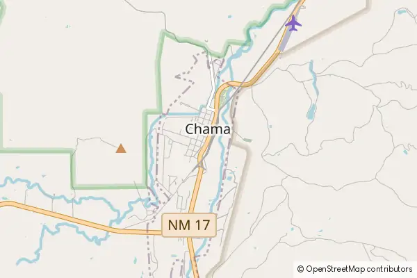 Mapa Chama