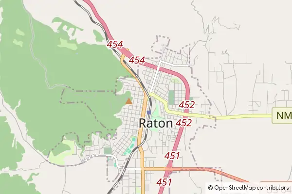 Mapa Raton