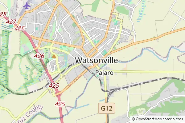 Mapa Watsonville