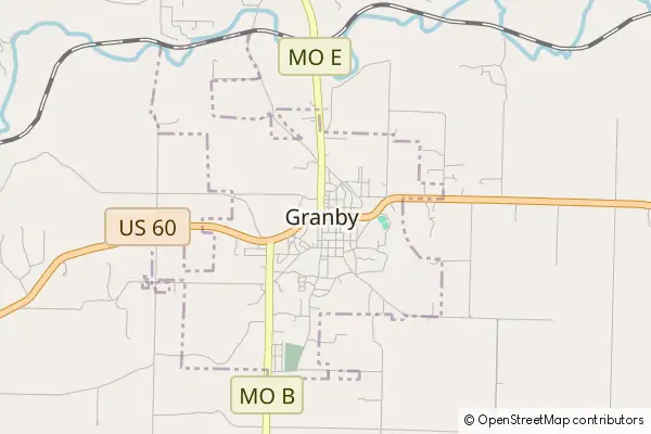 Mapa Granby