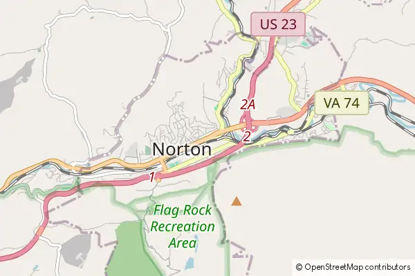 Mapa Norton