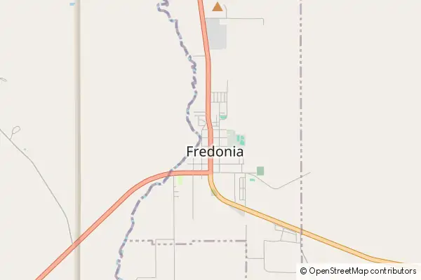 Mapa Fredonia