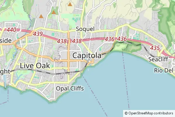 Mapa Capitola