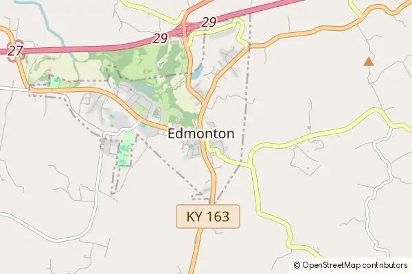 Mapa Edmonton